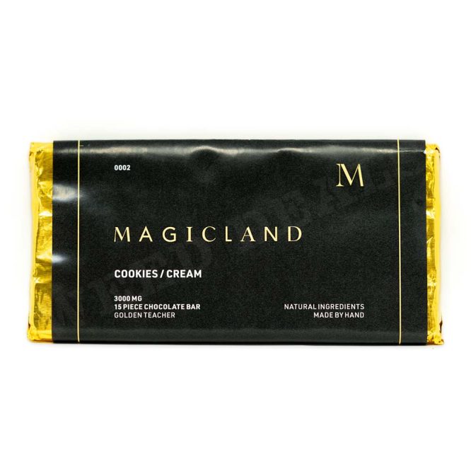Magicland-Cookies-&-Cream-Chocolate-Bar-Golden-Teacher-3000mg
