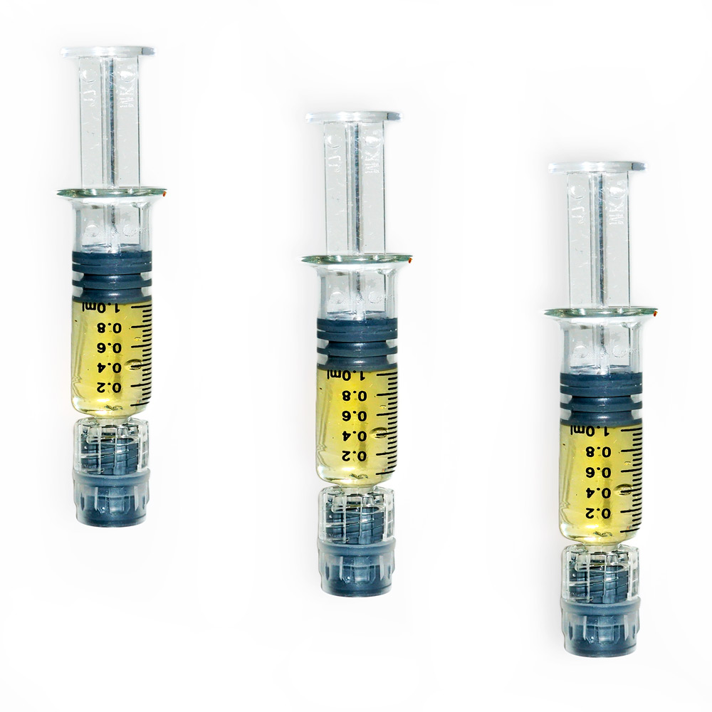 Flavoured THC Distillate Syringe