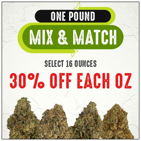 1 Pound Weed Mix & Match Buy Cheap Pounds of Cannabis