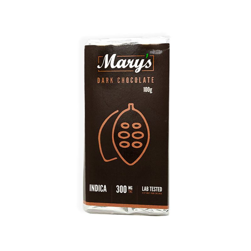 Mary's Edibles Dark Chocolate Bar 300mg THC