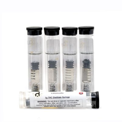Flavoured THC Distillate Syringe