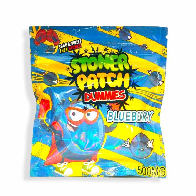 Stoner Patch Dummies Blueberry 500mg THC Candy