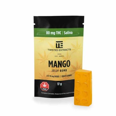 Twisted Extracts Mango THC Gummies | Weed Deals