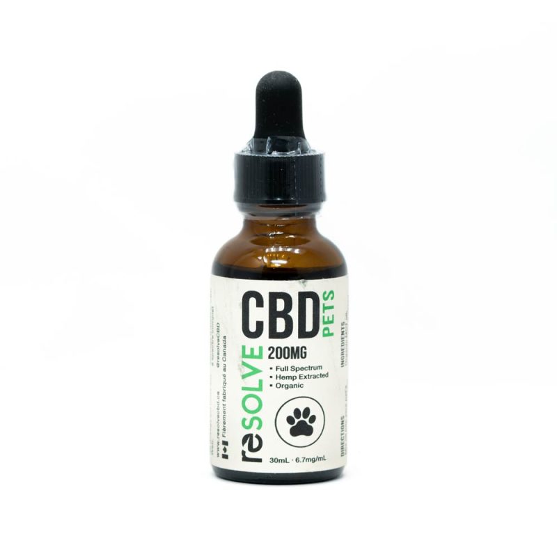 Resolve CBD Oil For Pets 200mg | Buy CBD Oil Canada at Weed-Deals
