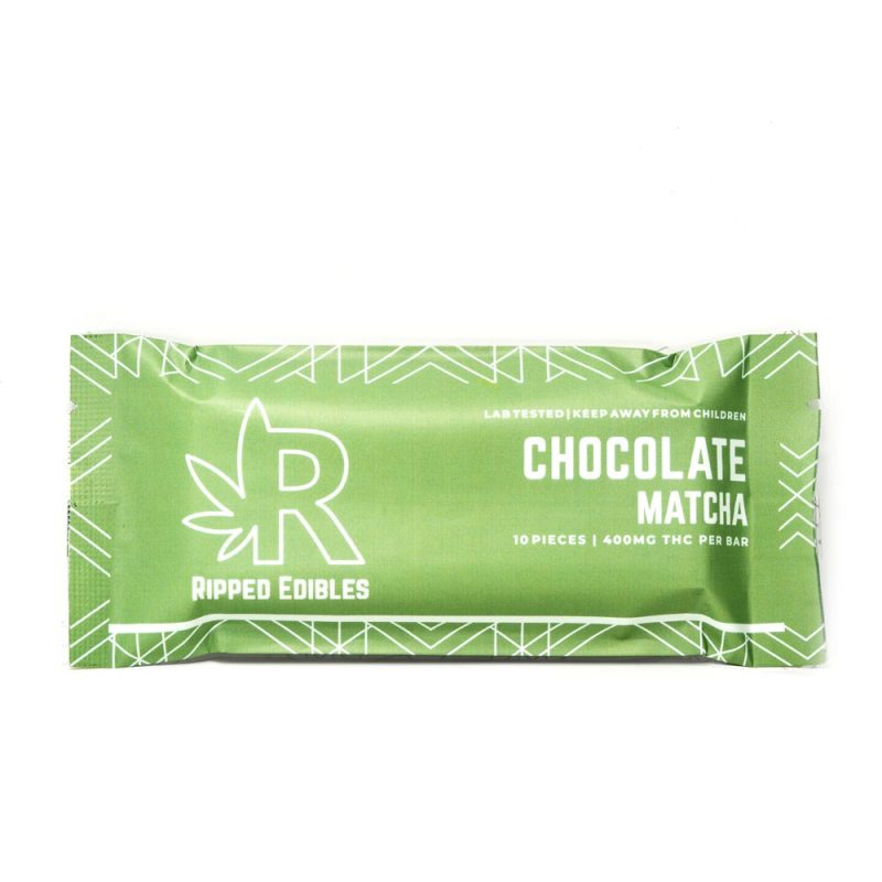 Ripped-Edibles-Cannabis-Chocolate-Matcha-400mg-THC