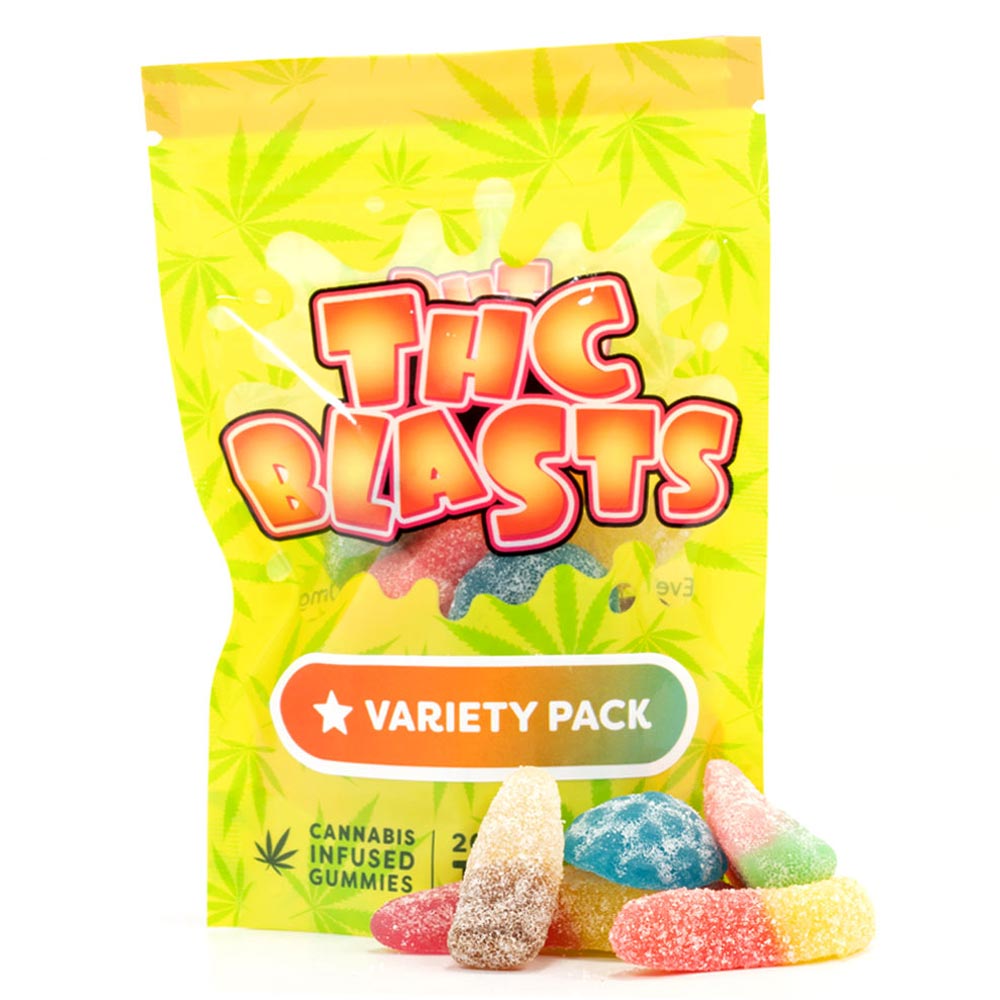 THC Blasts (200mg THC) 1 THC-Blasts-200MG-THC-Variety-Pack