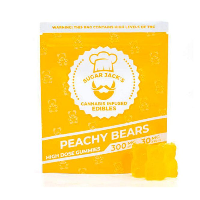 SugarJacks-300mg-THC-High-Dose-Peachy-Bears
