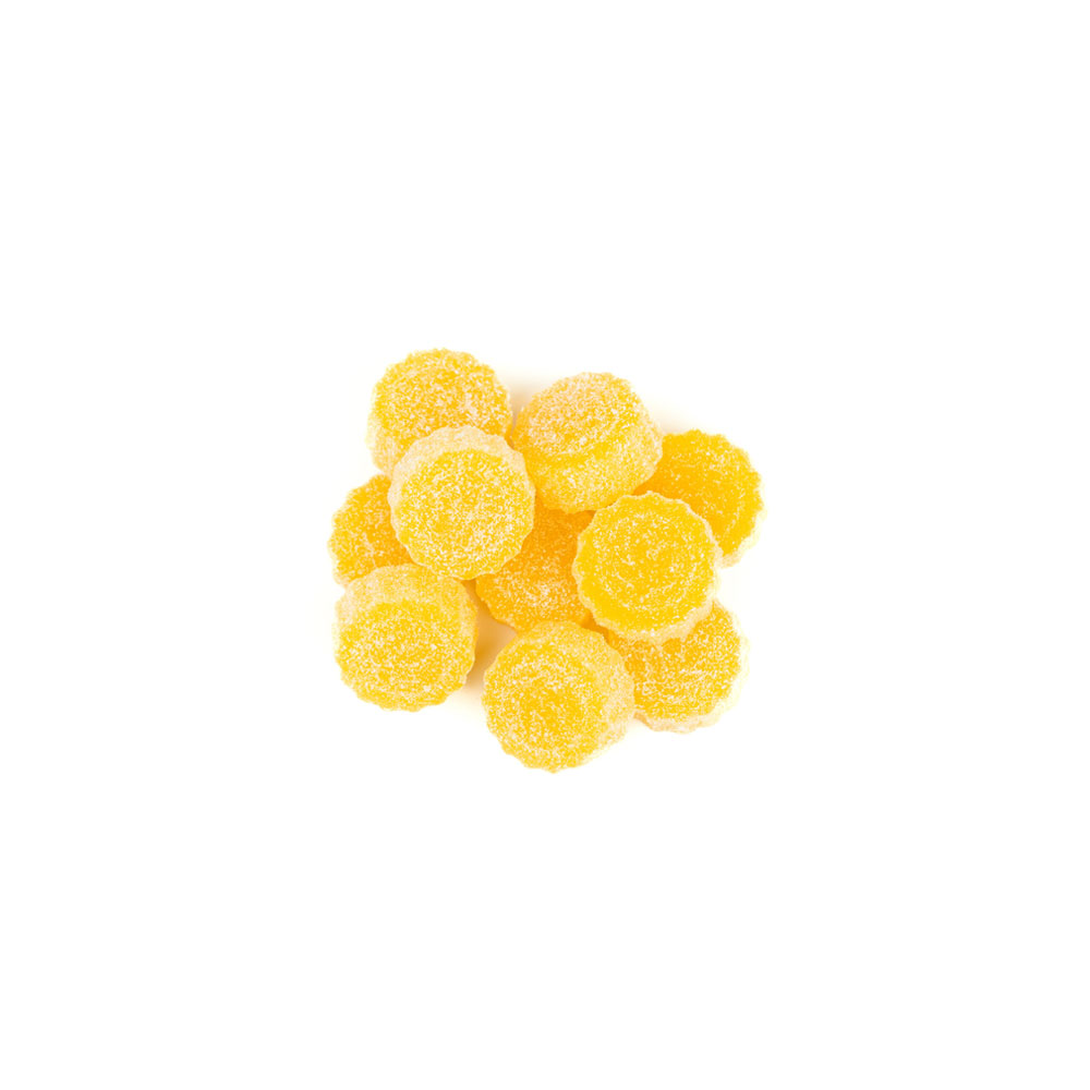 Onestop Sour Pineapple Gummies (500mg THC) 1