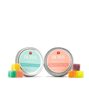 Bliss-375-mg-thc-edible-gummies