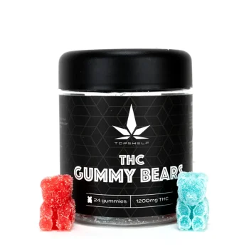 top shelf 1200mg thc gummy bears