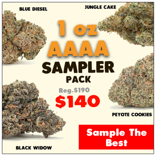 AAAA Cannabis Sampler Pack by Weed Deals