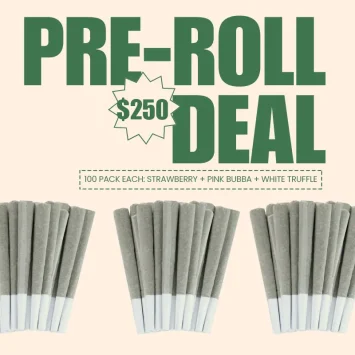 3x100 pack vin gardens pre-roll deal