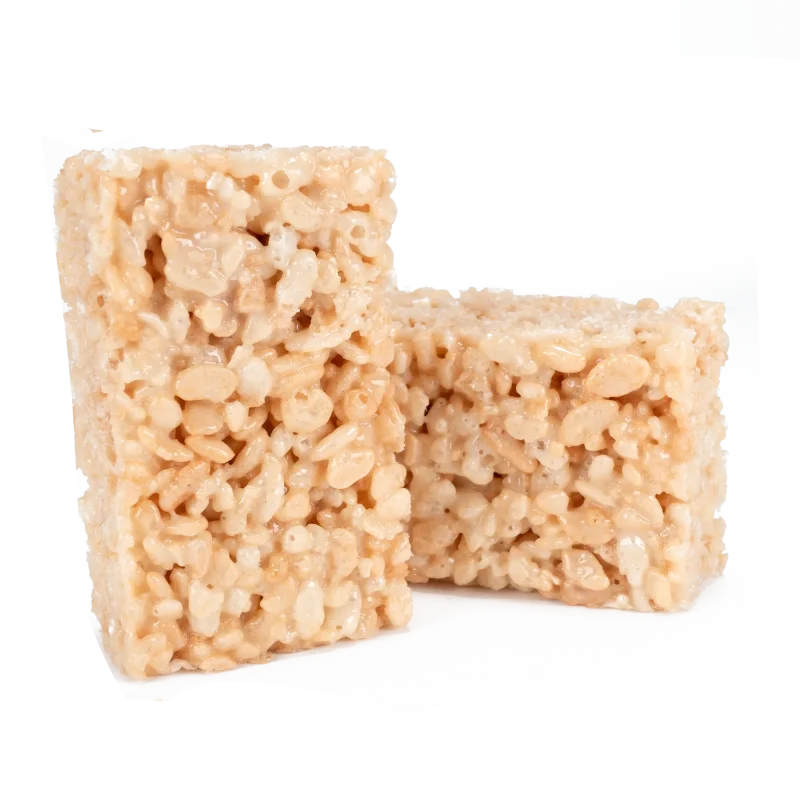 THC infused Rice Crispy Squares