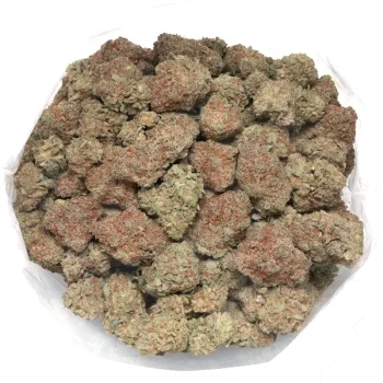 largue cluster of goji og weed