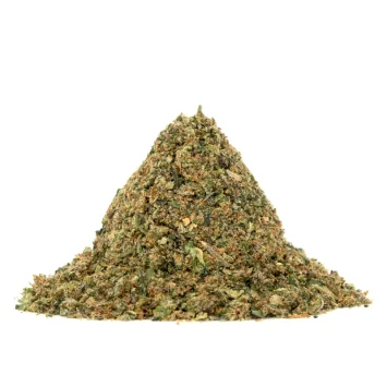 pile of triple berry weed shake