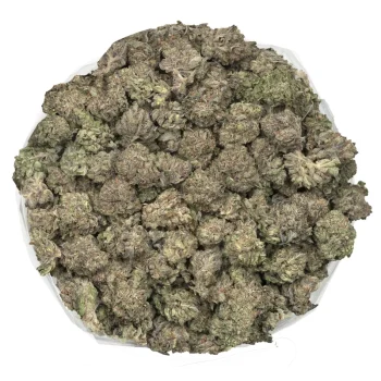 sticky resinous purple death bubba marijuana buds