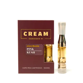 Live Resin vape cartridge by cream 500mg THC